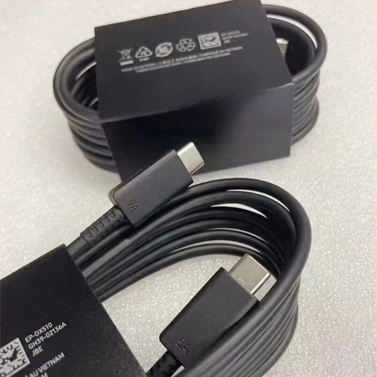 Cabl USB-C 45W pentru încărcare rapidă Samsung S24 Ultra, S25, S22, dual Type-C, 5A, lungime 1–2 m
