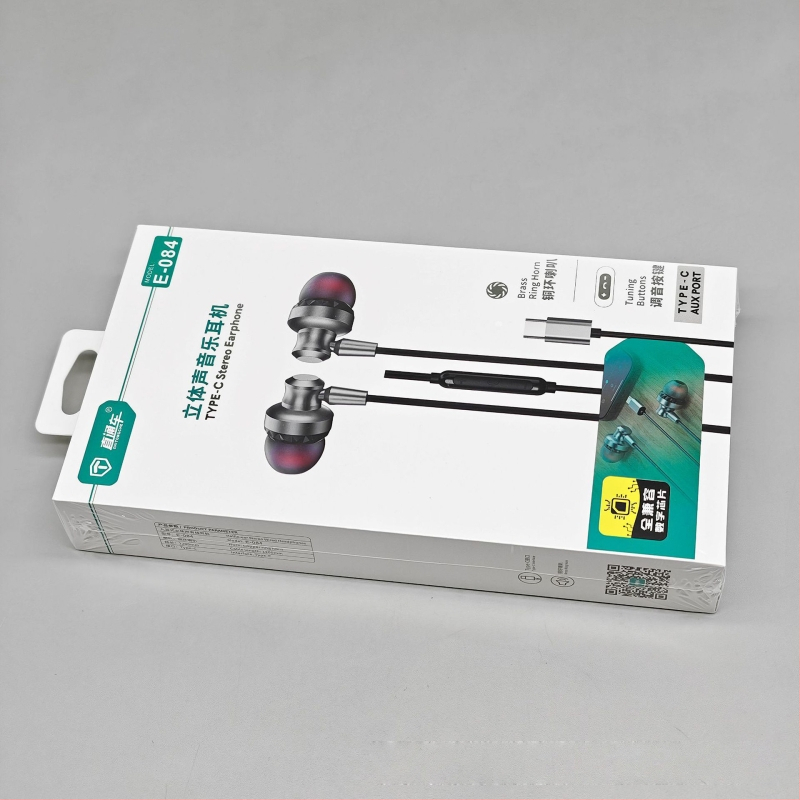 Căști cu fir Type-C, durabile, compatibile cu iPhone 16 și Huawei, plug-and-play, sunet clar