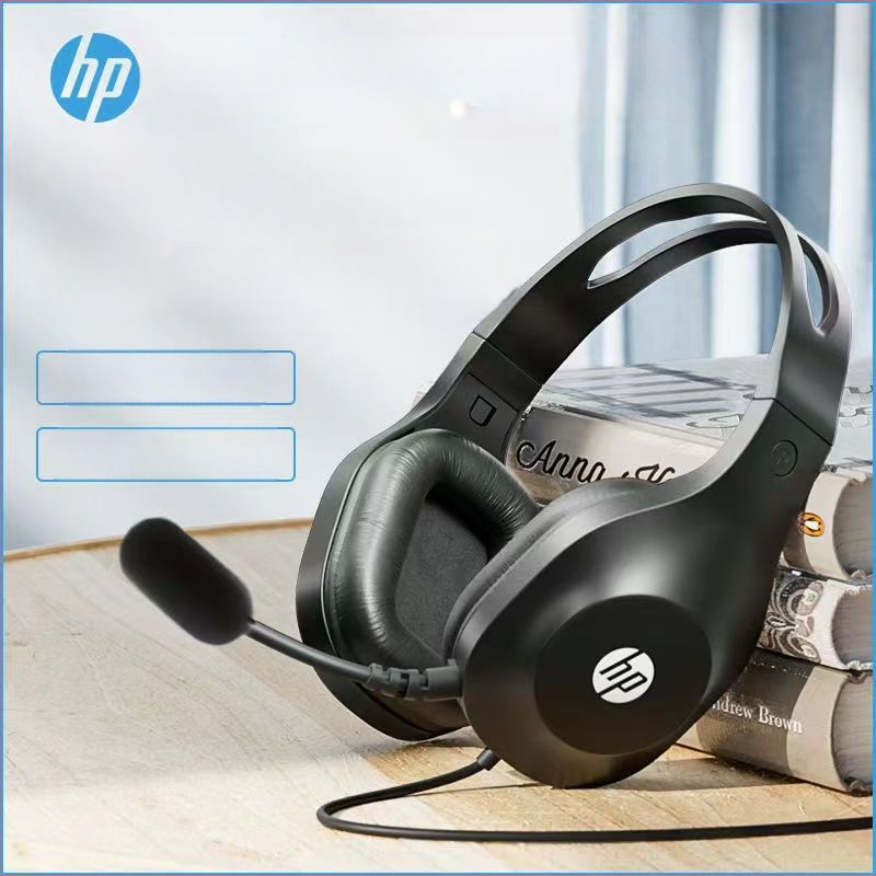 DHH-1601 Căști cu fir pentru PC, over-ear, cu microfon, 3,5 mm conexiune duală
