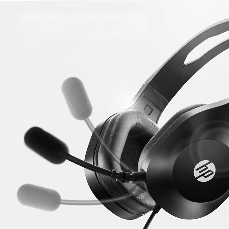 DHH-1601 Căști cu fir pentru PC, over-ear, cu microfon, 3,5 mm conexiune duală