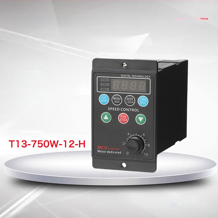 AC220 Convertor vectorial de frecvență pentru motor trifazat, control de viteză de precizie, model T13-750W-12-H