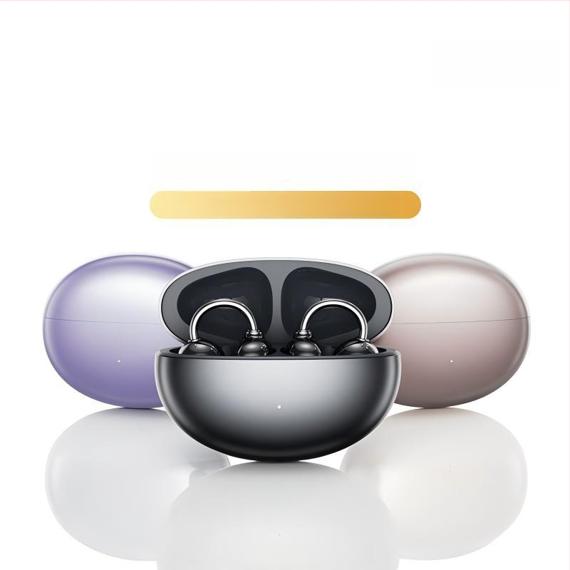 Căști clip-on Bluetooth FreeClp, fără fir, stereo, compatibile cu Huawei și Apple