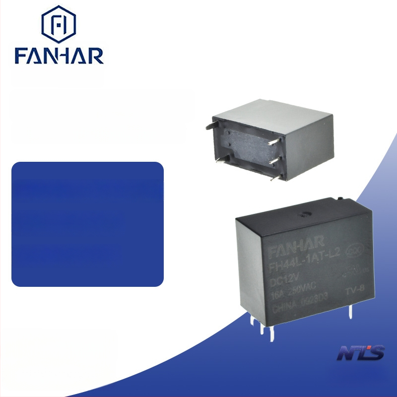 Fanhua FH44L-1AT-L1-DC5V3V / FH44L-1AT-L2-DC12V releu cu menținere magnetică, 16A la 250V