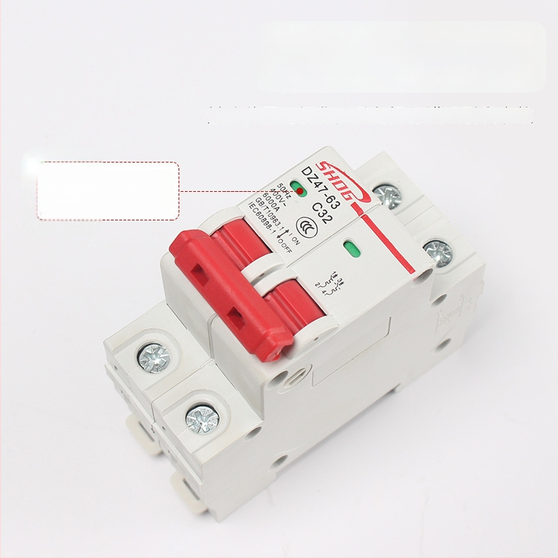 DZ47-2P întrerupător de circuit mini, tip șină C45, 32A