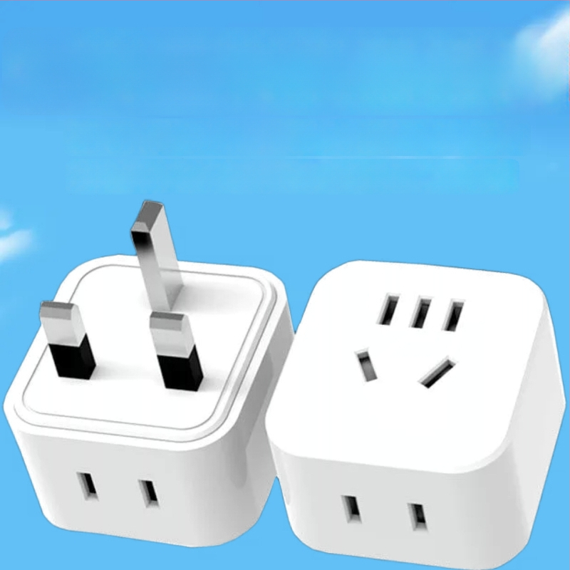 Adaptor UK către priză domestică cu prize multiple, 1 la 2 prize, convertor de mufă britanic, priză de călătorie pentru Hong Kong și Macao