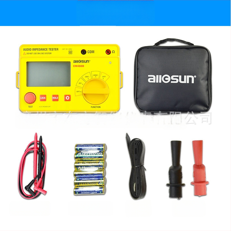 Aosheng instrument digital de măsurare electrică de precizie, tester de impedanță audio inteligent