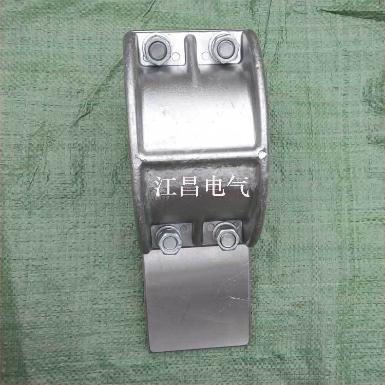 MGT-100C clemă în formă de T pentru șină din aluminiu, montaj vertical Ø100/90