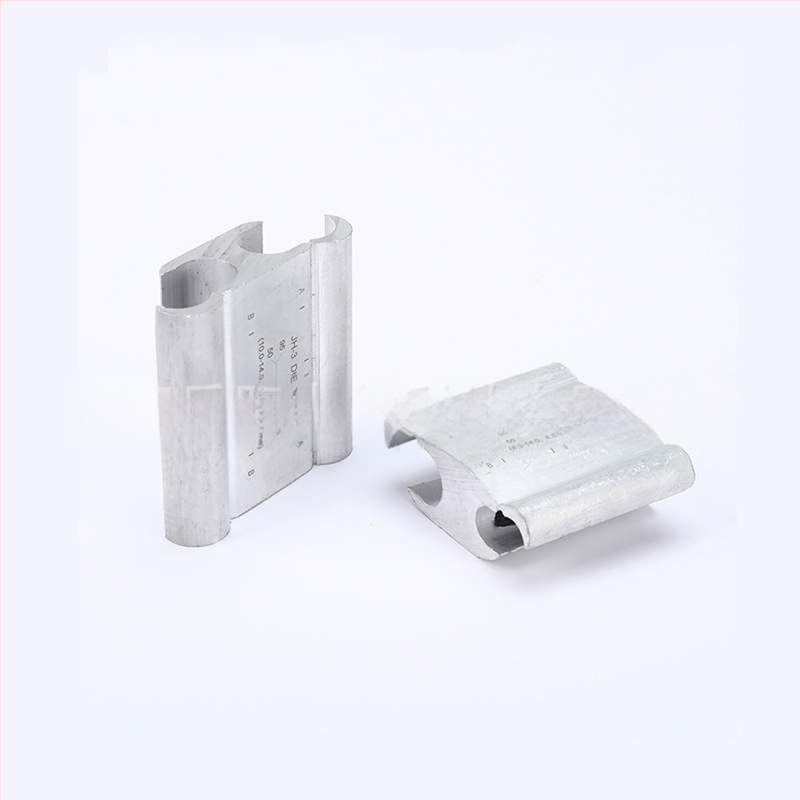 Accesorii pentru cabluri: clemă tip H pentru cabluri, clemă canelată, clemă conică din aliaj de aluminiu
