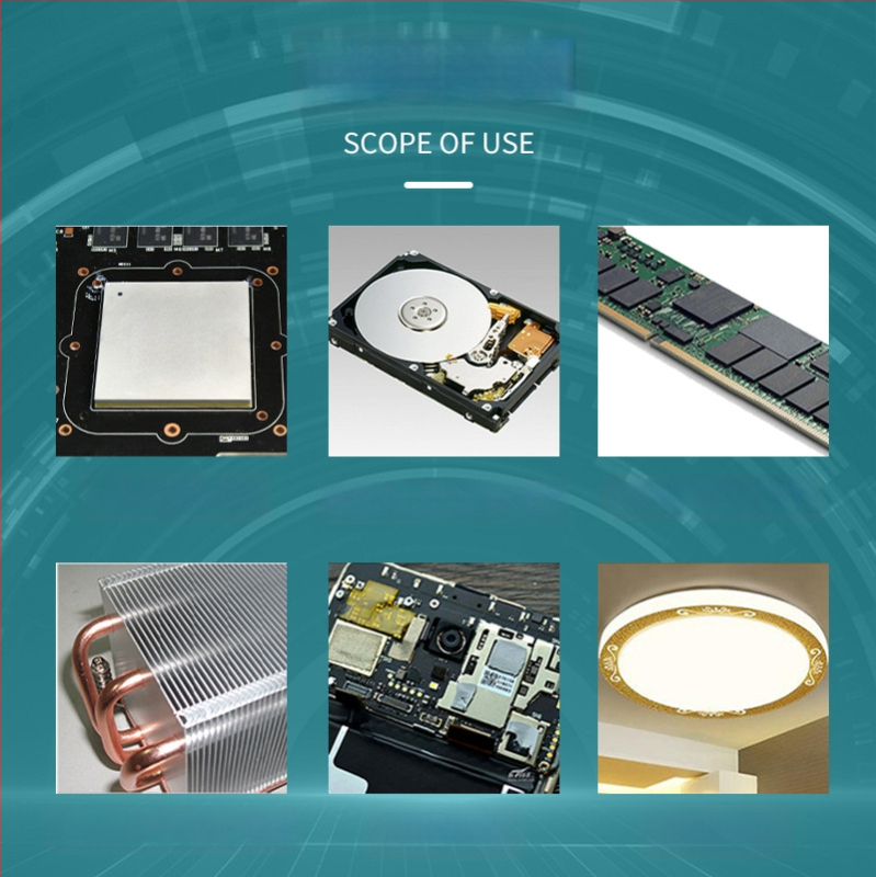 Material termoconductor personalizat SIL PAD TSP-1600S placă izolatoare din silicon