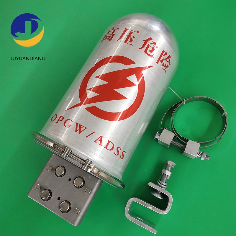 Cutie de conectare din aliaj de aluminiu pentru cablu optic cu 72 nuclee, echipament pentru linie aeriană de înaltă tensiune