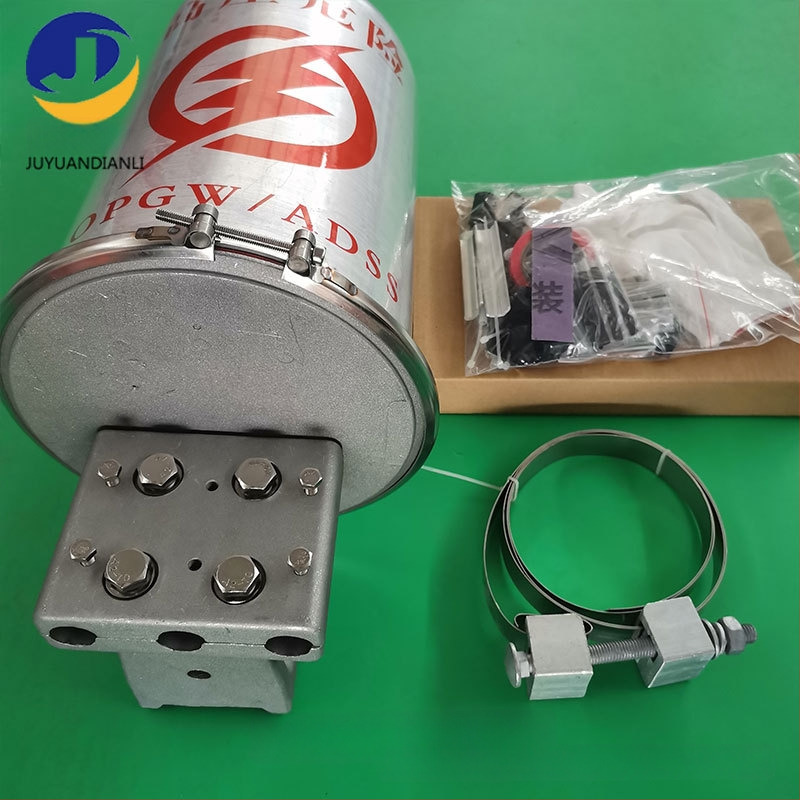 Cutie de conectare din aliaj de aluminiu pentru cablu optic cu 72 nuclee, echipament pentru linie aeriană de înaltă tensiune