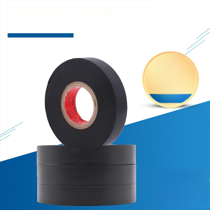 Bandă izolatoare PVC pentru electricitate, impermeabilă, cu o singură față, 30 m lungime, 16 mm lățime, adeziv pe bază de cauciuc, multicoloră