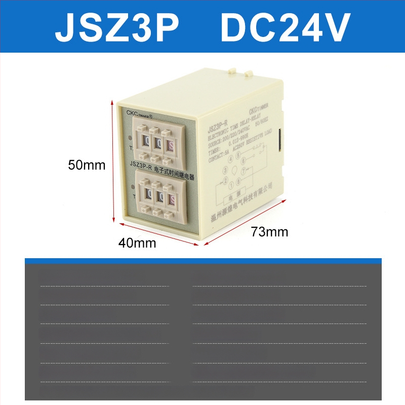 JSZ3P-R ST3P-R ST5P-R releu electronic de timp ciclic, precizie înaltă, 220V, cu bază