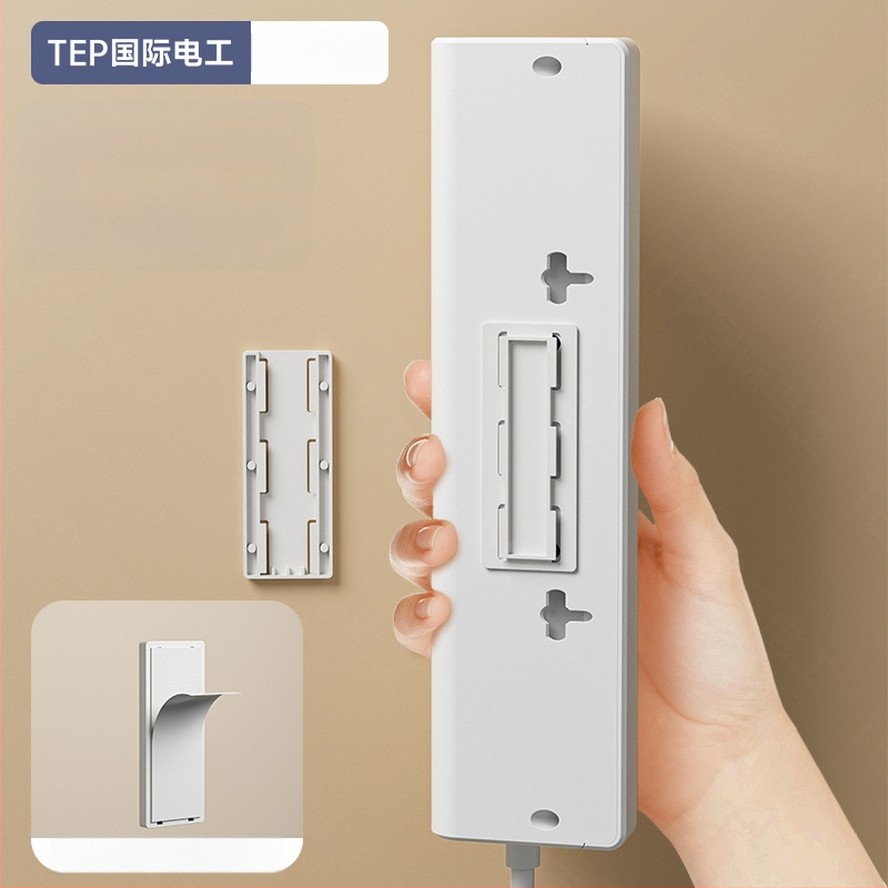 Prelungitor inteligent cu priză triunghiulară înclinată USB, multi-port pentru cămin și casă