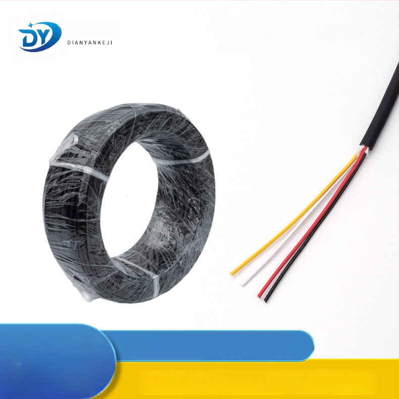 Cablu de control cu semnale multiple, UL 2464/2517/2586, izolat și ecranat, cablu electric rezistent la temperatură