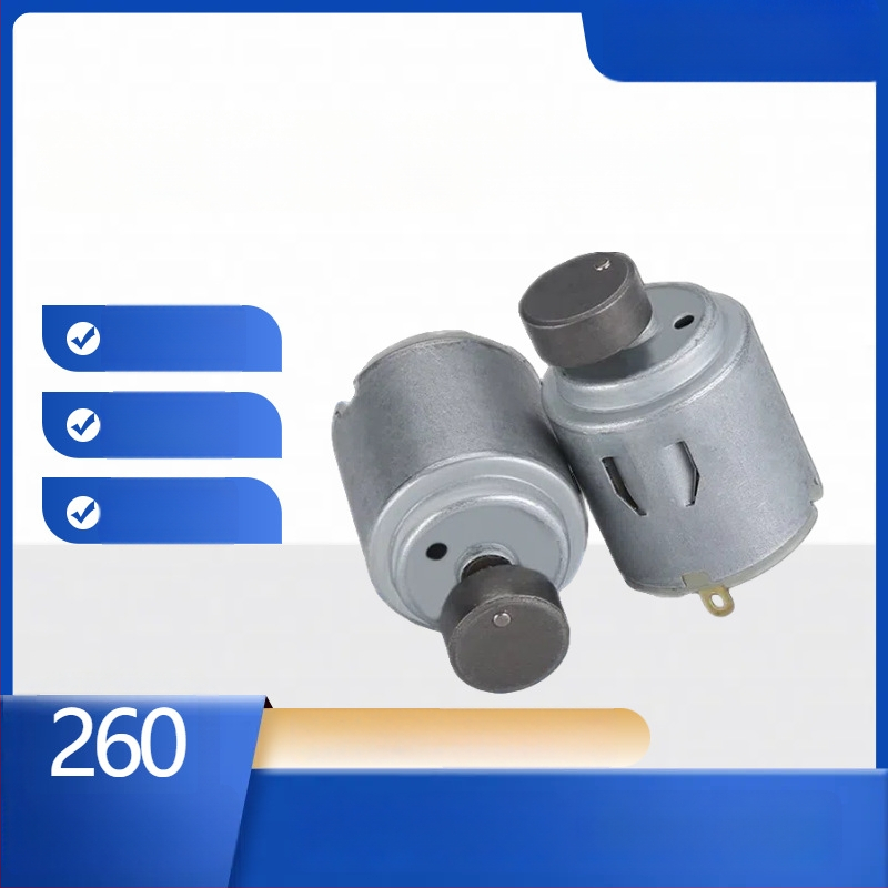 R260 Micro motor DC cu roată excentrică – motor de vibrație pentru masajul gâtului