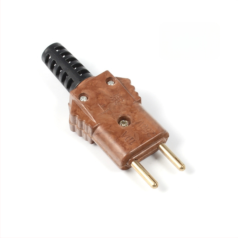 Conector Bakelit pentru alimentare iluminat de scenă, 10A, nucleu de cupru, conectori docking masculin și feminin