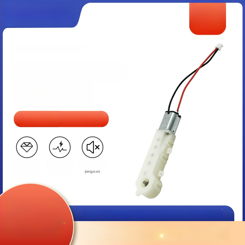 Motor micro N20 DC personalizat cu cutie planetară din plastic pentru echipamente de înfrumusețare, monitorizare a încuierii inteligente