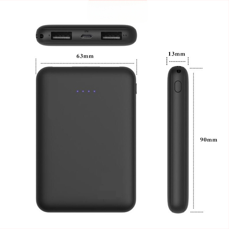 Baterie externă mică de 5000mAh pentru fular încălzit și curea — cadou personalizabil