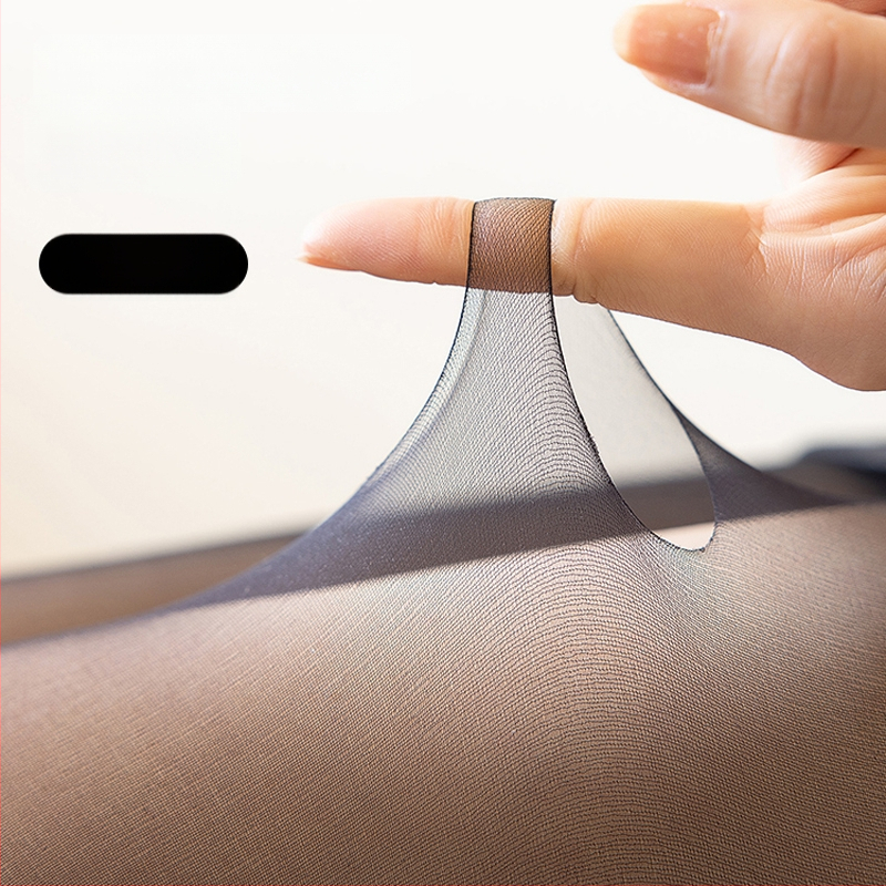 Colanți negri pentru femei, ultra-subțiri pentru vară, anti-snag, senzație nude naturală, culoare pielii, transparență pentru primăvară și toamnă