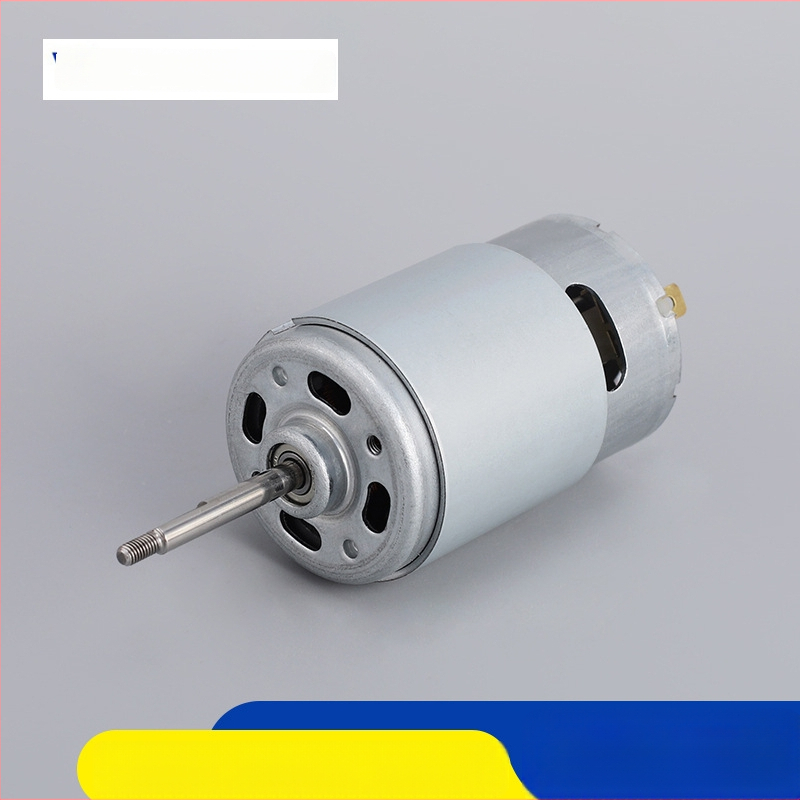 RS555 motor DC cu perii, micro motor pentru perdele inteligente, curățare baie și piscină