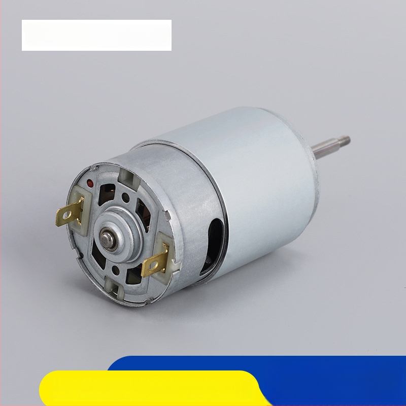 RS555 motor DC cu perii, micro motor pentru perdele inteligente, curățare baie și piscină