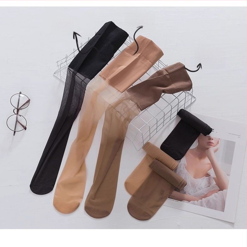 Șosete până la genunchi din velur, groase pentru primăvară și vară, lungi, calde, anti-snag