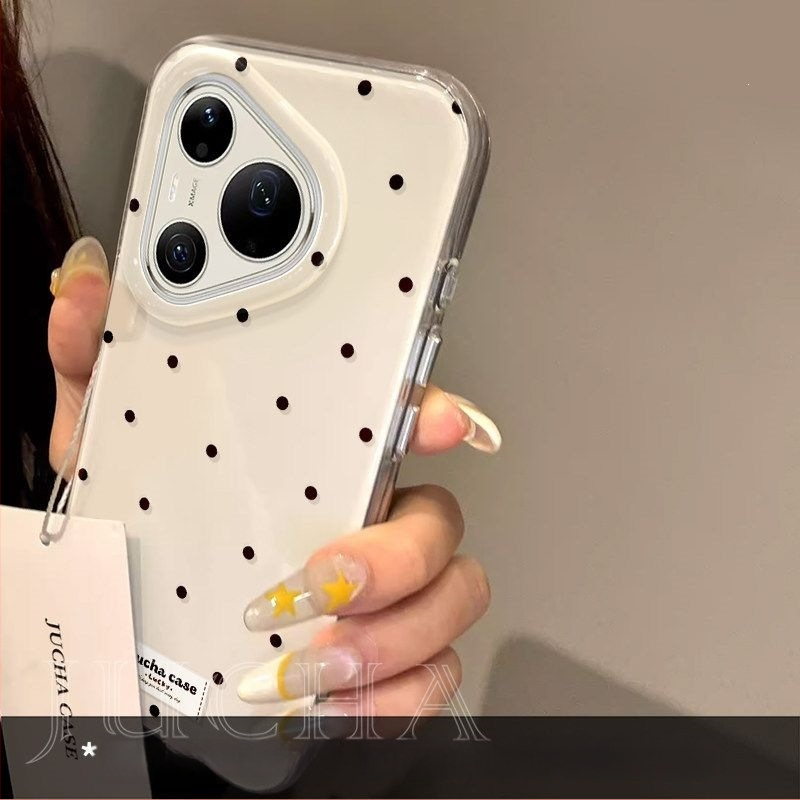 Carcasă Huawei Pura90 Pro Max, stil minimalist Instagram, design cu buline de înaltă calitate