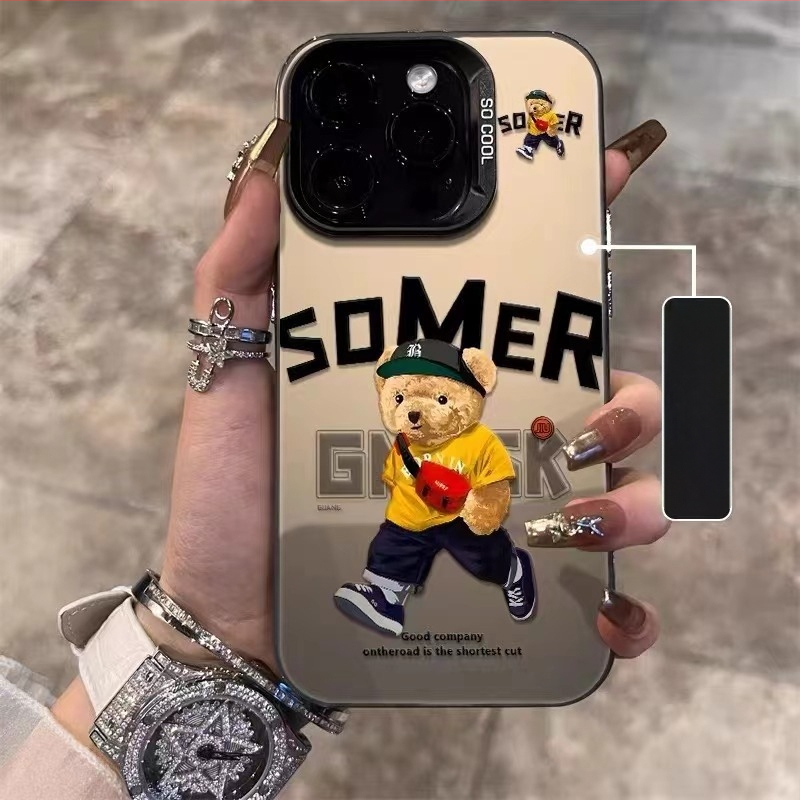 Carcasă TPU IMD mată cu laser pentru iPhone 16 Pro Max/17, protecție anti-cadere
