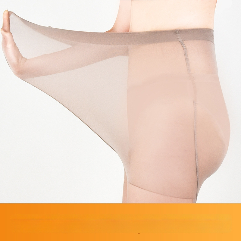 Dresuri pentru femei, Plus Size, ultra-subțiri, 0D, fără cusături, picioare transparente, rezistente la agățare