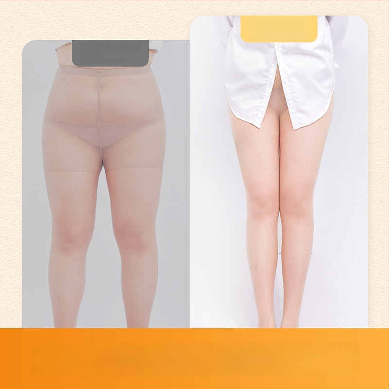 Dresuri pentru femei, Plus Size, ultra-subțiri, 0D, fără cusături, picioare transparente, rezistente la agățare