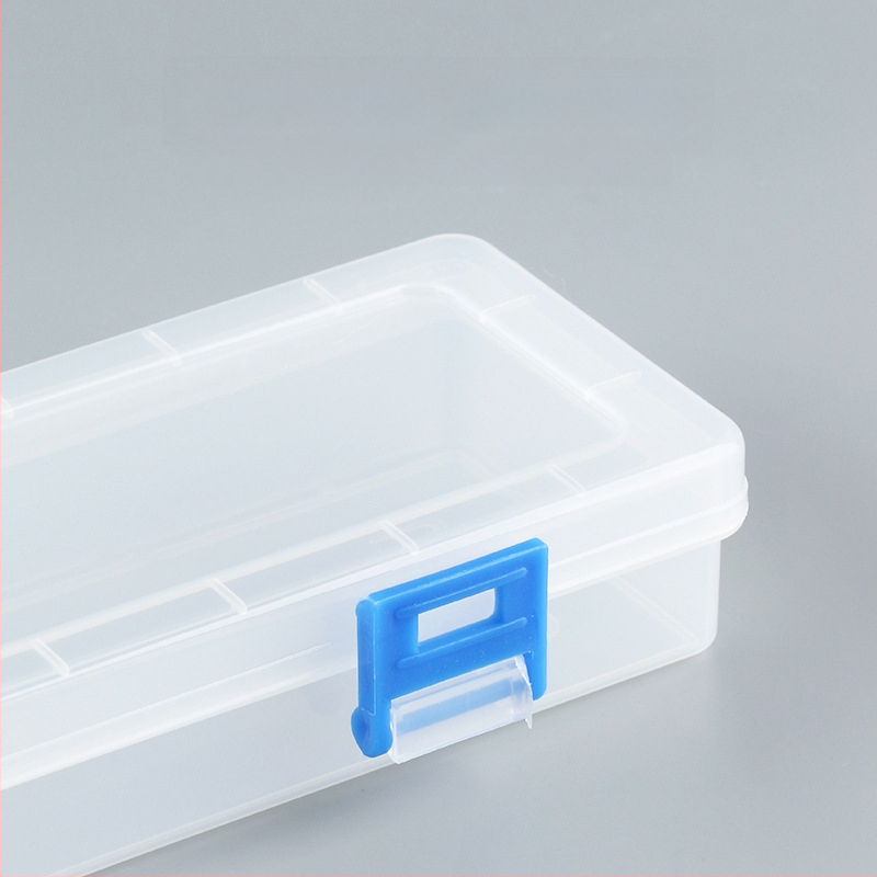 Cutie transparentă din plastic pentru pensule și creioane, potrivită pentru acuarelă, guașă și pictură în ulei