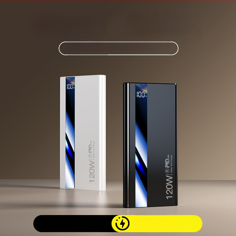 Power bank certificat 3C, 120W, încărcare ultrarapidă, 20000mAh, portabil, cu logo imprimat