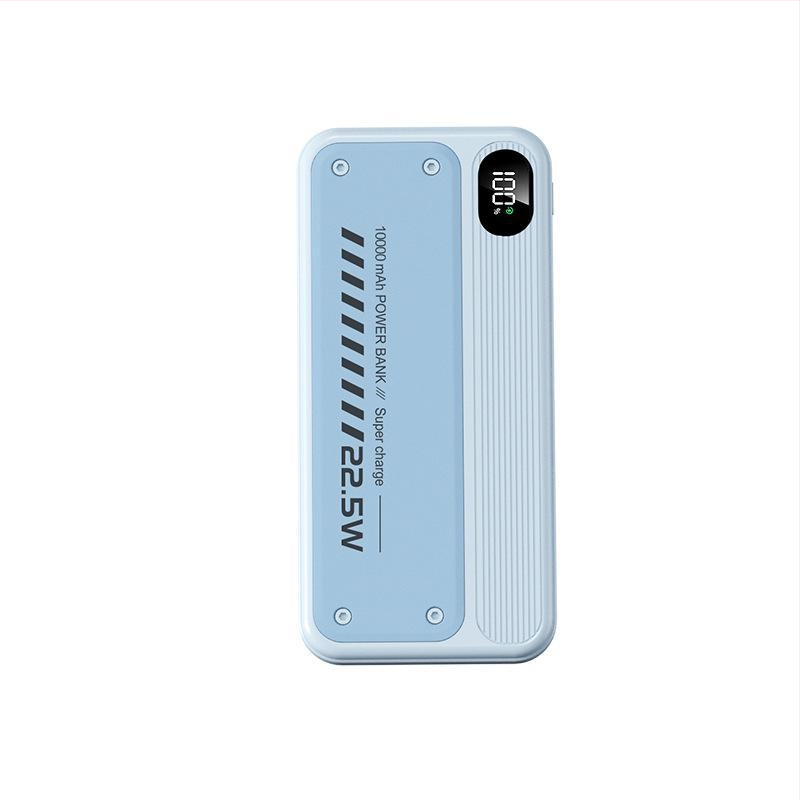 Baterie externă 20000 mAh cu încărcare rapidă bidirecțională de 22,5 W, ultra-subțire, cablu încorporat și afișaj digital
