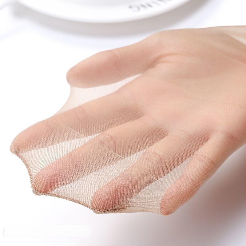 Dresuri transparente cu deschidere T la crotch, ultra-subțiri, atingere mătăsoasă, anti-rupturi, mărime mare, dres sexy pentru femei