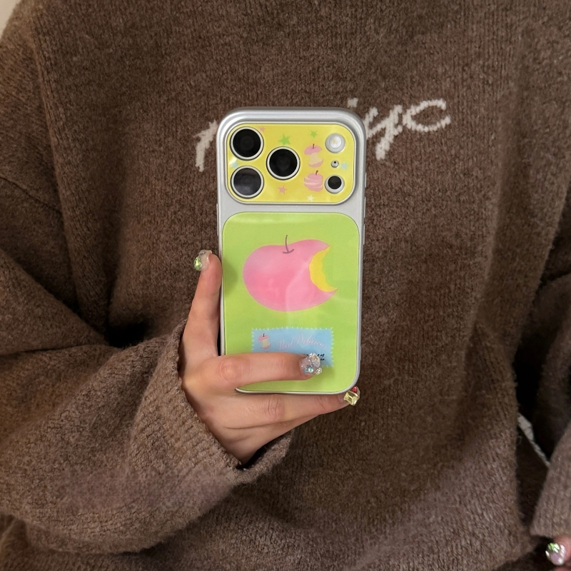 KPP husă silicon roz feminin, paletă de primăvară, pentru iPhone 15, 17 Pro și 17 Pro Max
