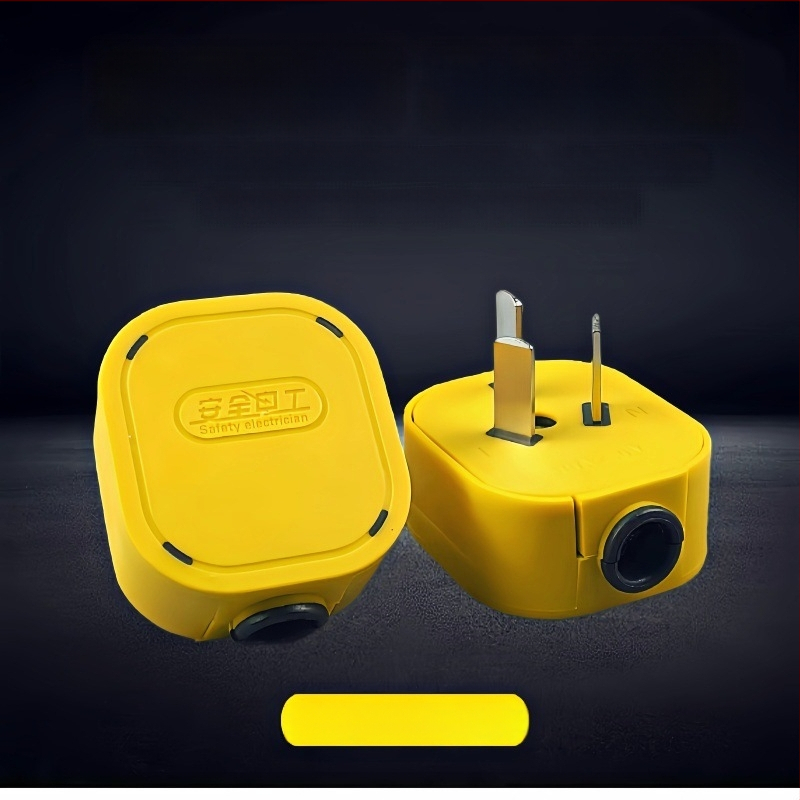 Conector GB standard cu 3 pini, 3 faze, 6000W, izolație din cauciuc, cupru pur, 10A