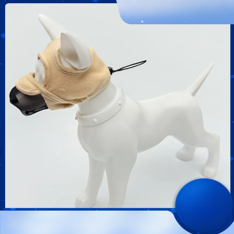 Muzzle reglabil pentru câini – exterior, respirabil, confortabil, previne mușcătura și cerșitul, potrivit pentru toate dimensiunile