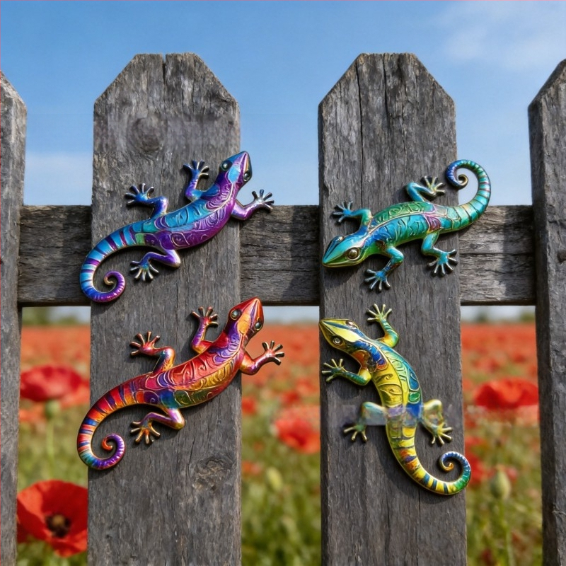 Gecko din acril – decor de perete pentru interior și exterior