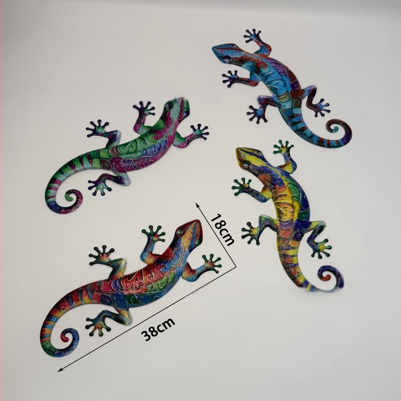 Gecko din acril – decor de perete pentru interior și exterior