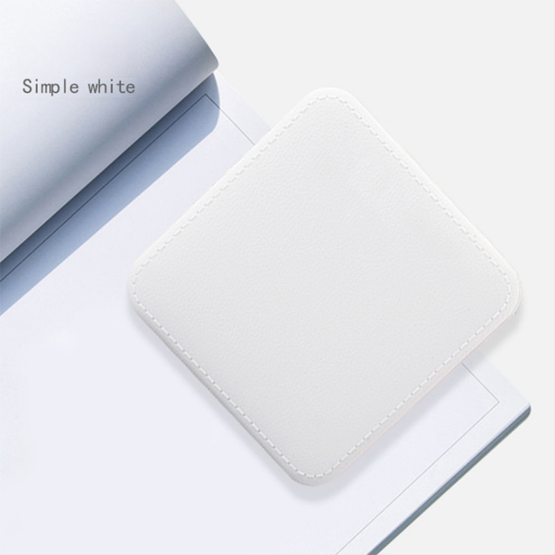 Power bank mini cu textură din piele sintetică, 10000mAh, imprimare cu logo