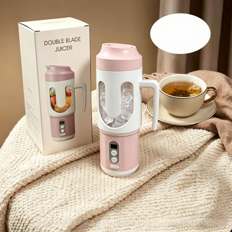 Cana portabilă de suc cu încărcare wireless – storcător mini pentru uz casnic, multifuncțional pentru fructe și legume, proiectat special pentru suc proaspăt de pepene.
