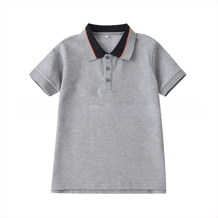 Tricou polo pentru elevi, mâneci scurte, vară, stil britanic preppy