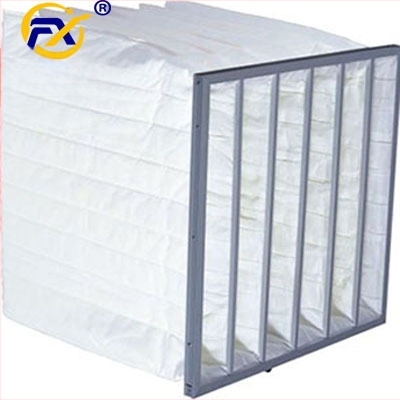 Filtru tip sac F9, eficiență medie, pentru purificarea aerului în sistemele HVAC