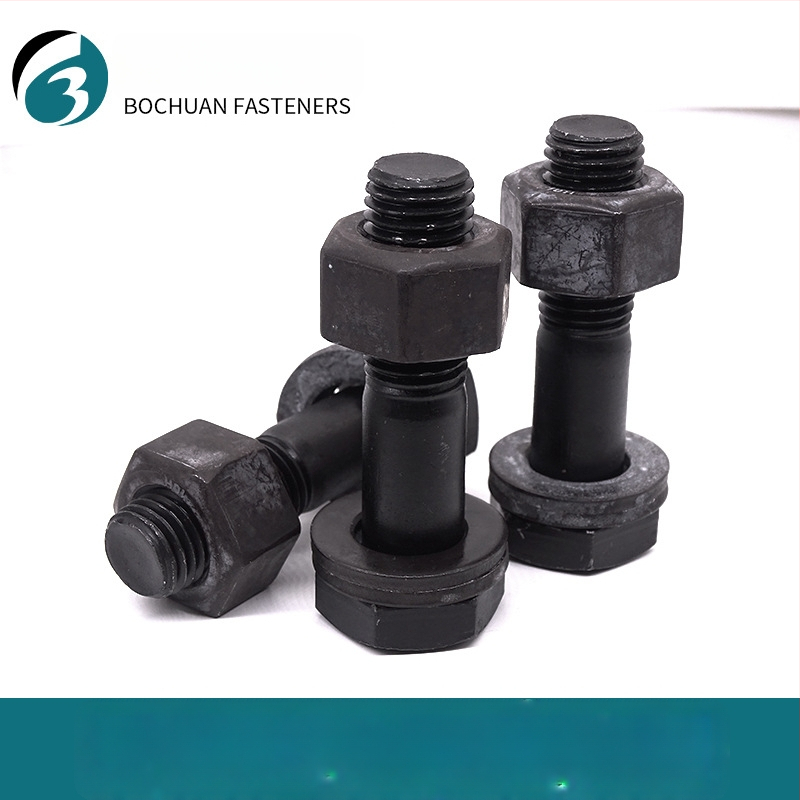 Șurub GB1228 pentru structuri din oțel, cap hex mare, înaltă rezistență, clasa 10.9