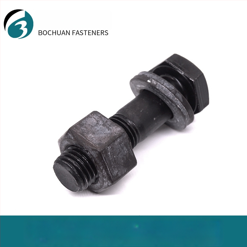 Șurub GB1228 pentru structuri din oțel, cap hex mare, înaltă rezistență, clasa 10.9
