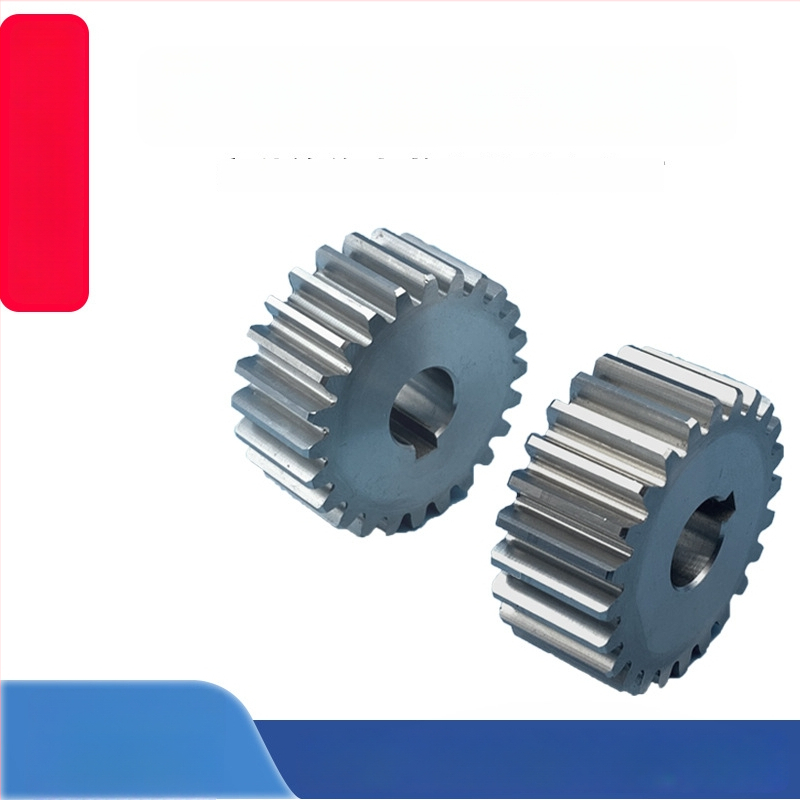 Pinion cilindric din oțel inoxidabil 304, piese de transmisie industriale, dinți drepți, transmisie de înaltă precizie
