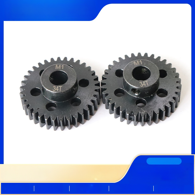 Pinion 34T pentru transmisie, angrenaj drept, dinți cu suprafață durificată, pinion pentru motor în mai multe dimensiuni