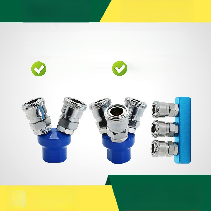 Conector rapid tip C cu push-in pentru pneumatice; tee rotund, tee cu două căi și tee drept; conectori cu auto-blocare SMY SMV; componente pneumatice