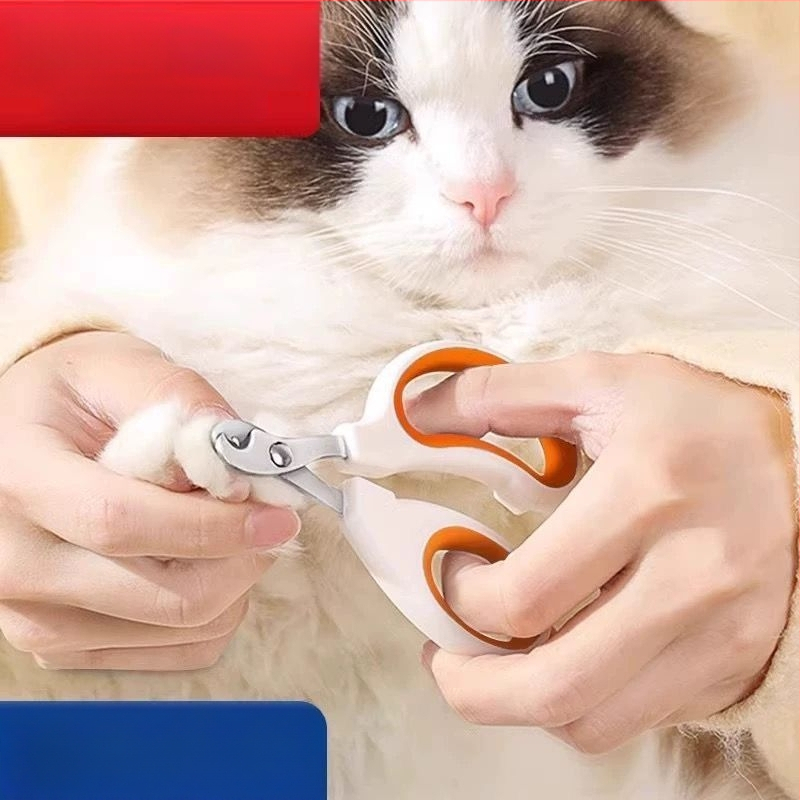 Clește pentru unghii de pisică pentru animale de companie, pentru pisici și câini, ușor de folosit
